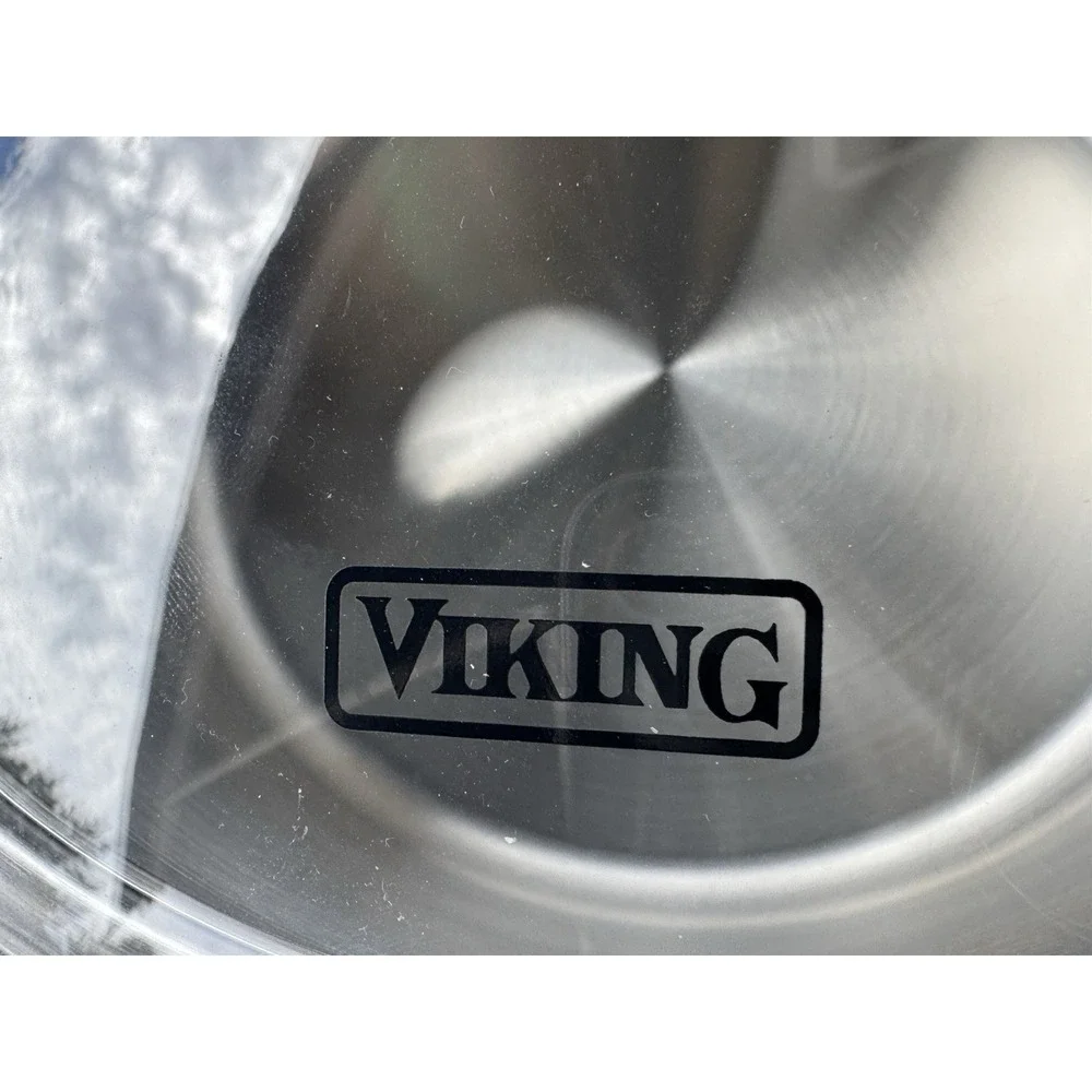 VIKING 3 Ply Stainless Steel Saucepan 2.25 Qt NEW Glass Lid Vent Inudction
